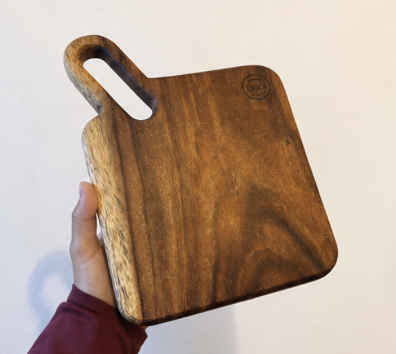 Tabla de parota para Picar Quesos o Charcutería